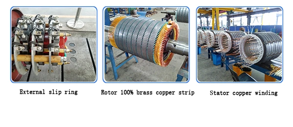 475kw Jr Series High Voltage Wound Rotor Slip Ring Motor for Ball Mill Motor