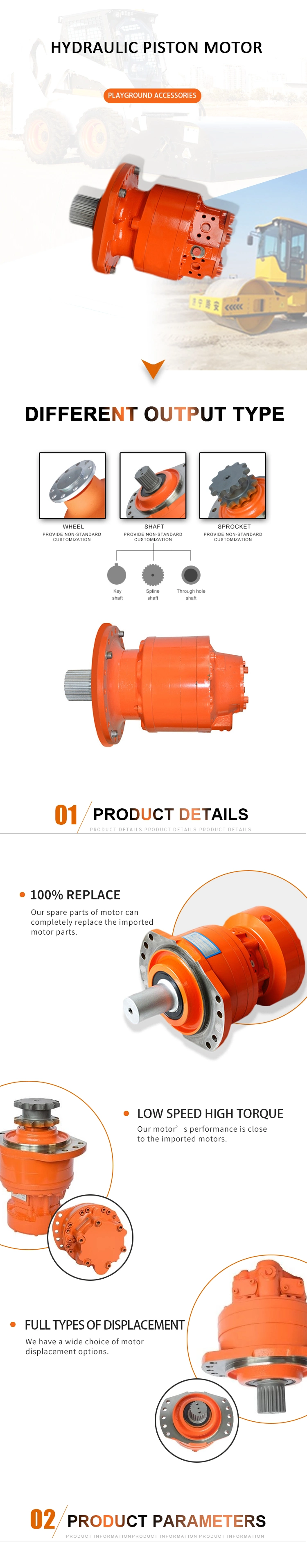 Experienced Poclain Ms/Mse Series Ms05 Ms08 Ms18 Ms35 Ms50 Hydraulic Motors China Manufacturer