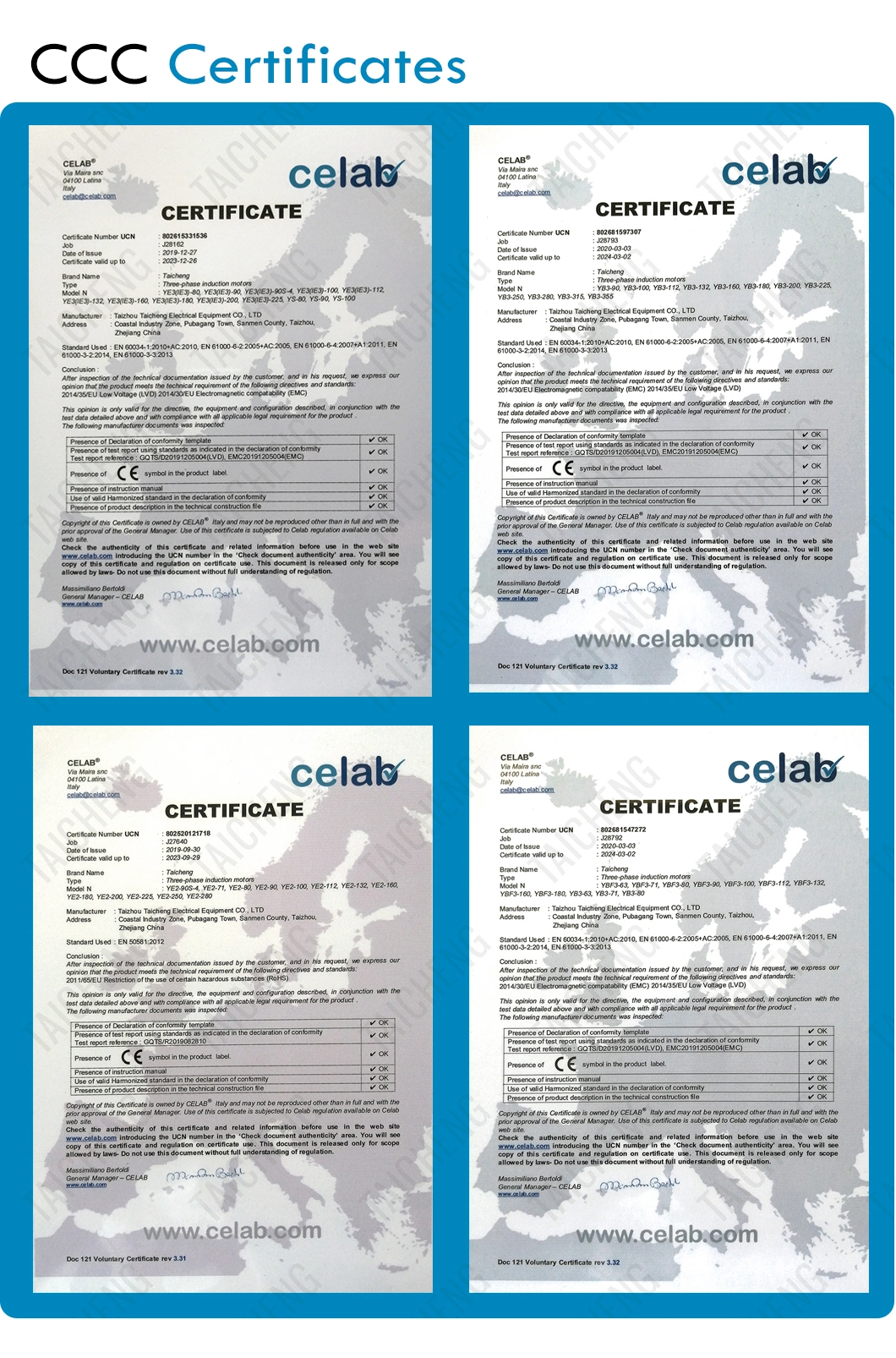 IEC Approved Aluminium Body Ys Series Ys-100L1-4 4poles AC Motor 3 Phase Asynchronous Induction Motor